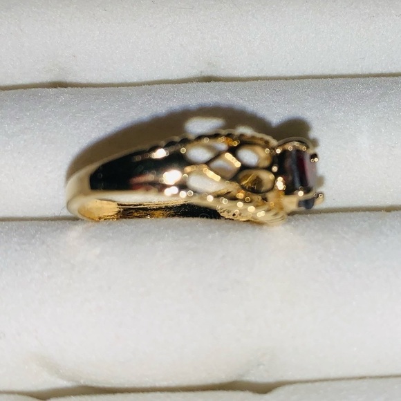 Simulated Stone Gold Plated - Picture 3 of 6